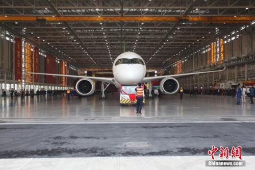 資料圖：國產(chǎn)大飛機C919。張亨偉 攝